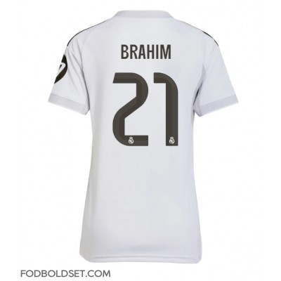 Real Madrid Brahim Diaz #21 Hjemmebanetrøje Dame 2025-26 Kortærmet Real Madrid Brahim Diaz #21 Hjemmebanetrøje Dame 2025-26 Kortærmet
